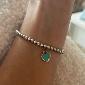 Sterling Silver Heart Tag Charm Bracelet | Tiffany & Co.